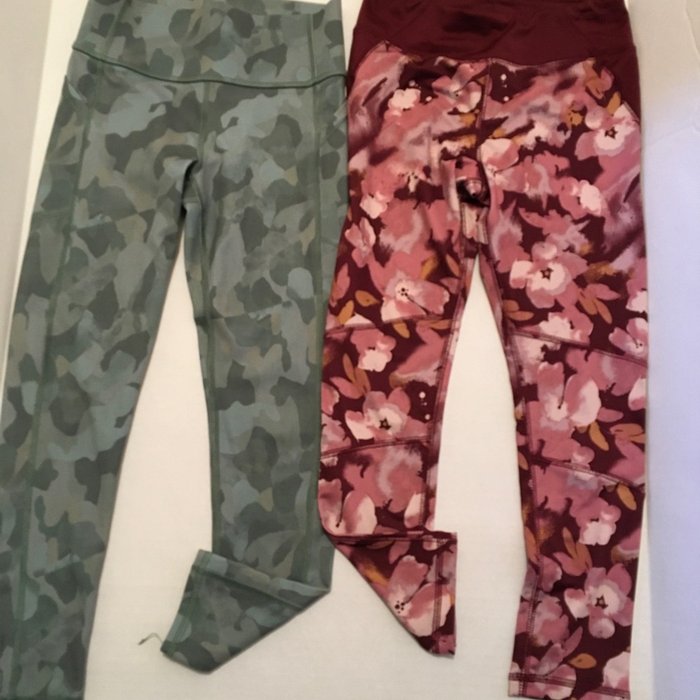 OshKosh B'gosh Camouflage and Floral Leggings